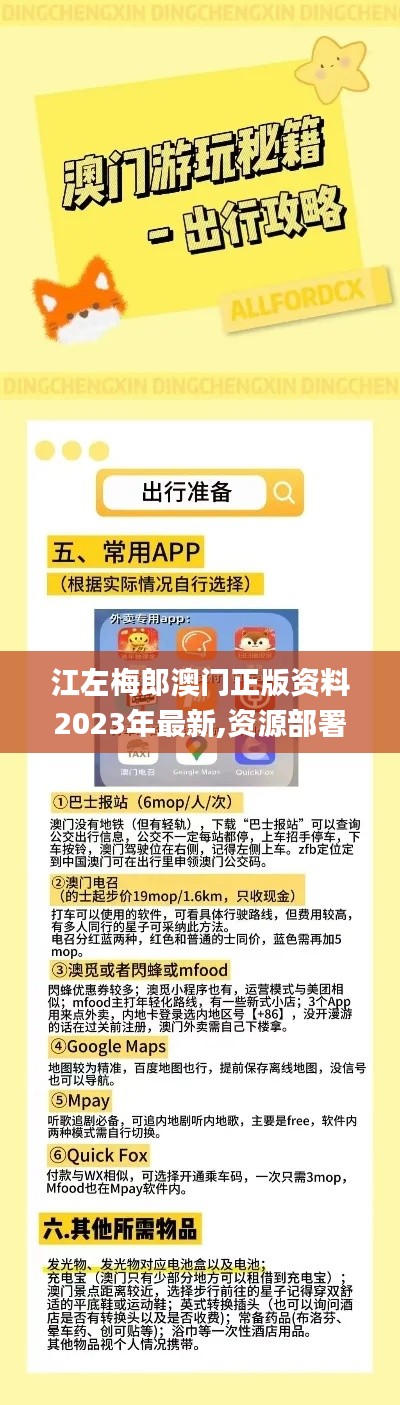 江左梅郎澳门正版资料2023年最新,资源部署方案_语音版ZVY7.66