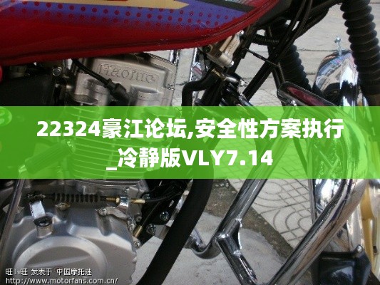 22324豪江论坛,安全性方案执行_冷静版VLY7.14