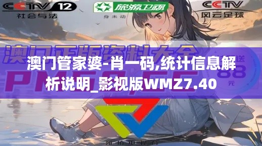 澳门管家婆-肖一码,统计信息解析说明_影视版WMZ7.40