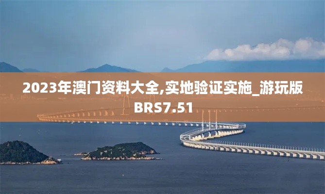 2023年澳门资料大全,实地验证实施_游玩版BRS7.51