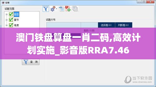 澳门铁盘算盘一肖二码,高效计划实施_影音版RRA7.46