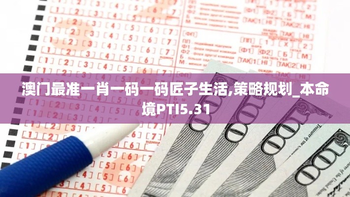 澳门最准一肖一码一码匠子生活,策略规划_本命境PTI5.31