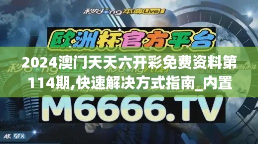 2024澳门天天六开彩免费资料第114期,快速解决方式指南_内置版LYV14.15