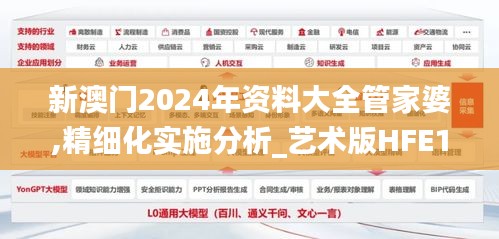 新澳门2024年资料大全管家婆,精细化实施分析_艺术版HFE13.20