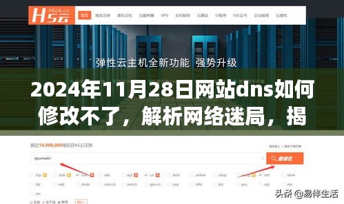 揭秘网站DNS无法修改背后的三大要点，解析网络迷局（2024年11月28日）