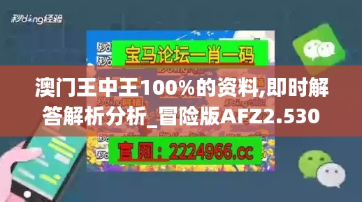 澳门王中王100%的资料,即时解答解析分析_冒险版AFZ2.530