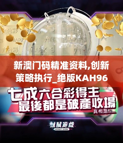 新澳门码精准资料,创新策略执行_绝版KAH96.620