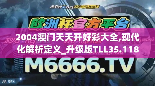 2004澳门天天开好彩大全,现代化解析定义_升级版TLL35.118