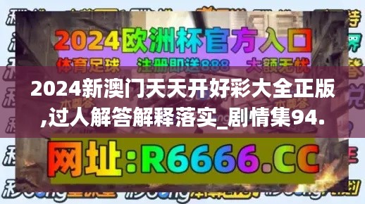 2024新澳门天天开好彩大全正版,过人解答解释落实_剧情集94.466