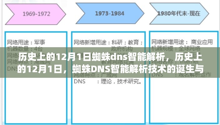 蜘蛛DNS智能解析技术的诞生与发展，历史上的12月1日回顾