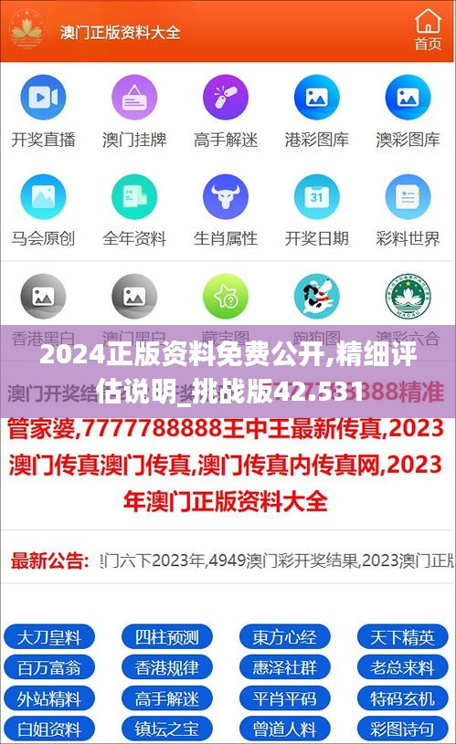 2024正版资料免费公开,精细评估说明_挑战版42.531