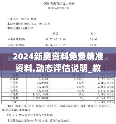 2024新奥资料免费精准资料,动态评估说明_教育款43.031