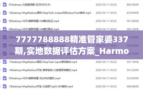 7777788888精准管家婆337期,实地数据评估方案_Harmony款30.468-9