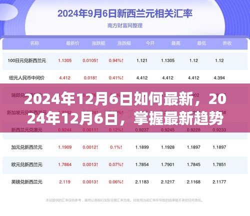 掌握未来趋势，2024年12月6日的最新动态与未来引领