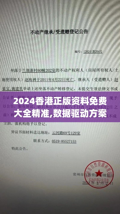 2024香港正版资料免费大全精准,数据驱动方案实施_GT4.204