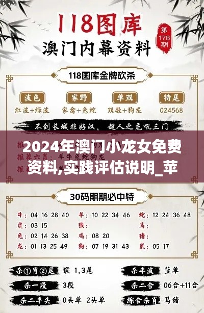 2024年澳门小龙女免费资料,实践评估说明_苹果版4.223