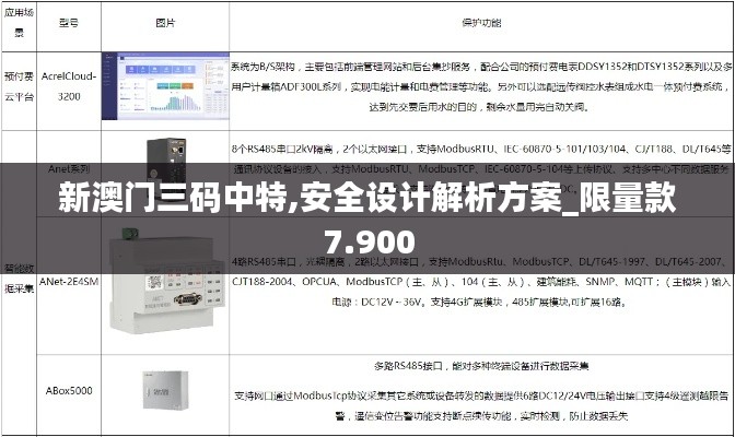 新澳门三码中特,安全设计解析方案_限量款7.900