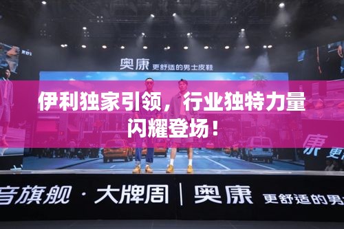 伊利独家引领，行业独特力量闪耀登场！